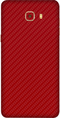 Vcare GadGets Samsung Galaxy C7 Pro Mobile Skin(Red)