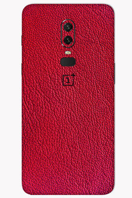 Vcare GadGets OnePlus 6 Mobile Skin(Red)