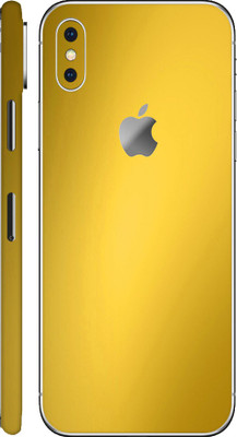 Vcare GadGets Apple iPhone XS Max Mobile Skin(Gold)