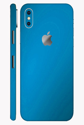 Vcare GadGets Apple iPhone X Mobile Skin(Blue)
