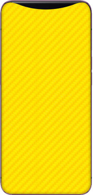 Vcare GadGets Oppo Find X Mobile Skin(Yellow)