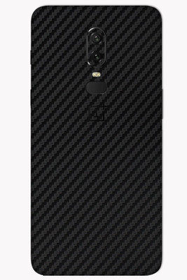 Vcare GadGets OnePlus 6 Mobile Skin(Black)