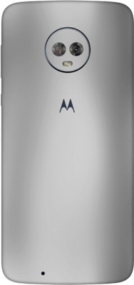Vcare GadGets Motorola Moto G6 Mobile Skin(Silver)