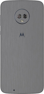 Vcare GadGets Motorola Moto G6 Mobile Skin(Silver)