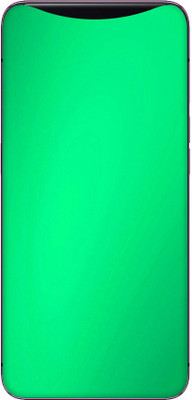 Vcare GadGets Oppo Find X Mobile Skin(Green)