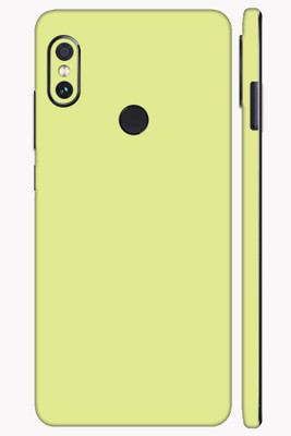 Vcare GadGets Mi Redmi Note 6 Pro Mobile Skin(Yellow)