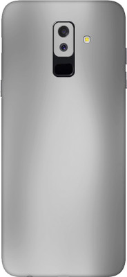 Vcare GadGets Samsung Galaxy A6 Plus Mobile Skin(Silver)