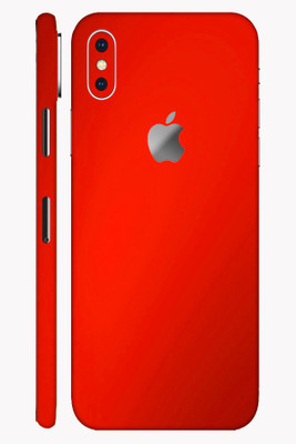 Vcare GadGets Apple iPhone XS Max Mobile Skin(Red)