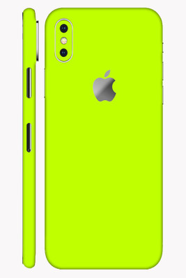 Vcare GadGets Apple iPhone XS Max Mobile Skin(Olive Green)
