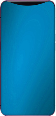 Vcare GadGets Oppo Find X Mobile Skin(Blue)
