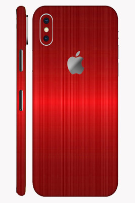 Vcare GadGets Apple iPhone X/Xs 10/10s Mobile Skin(Red)