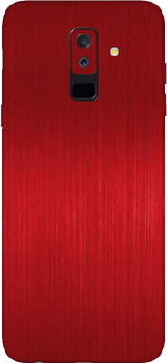 Vcare GadGets Samsung Galaxy A6 Plus Mobile Skin(Red)