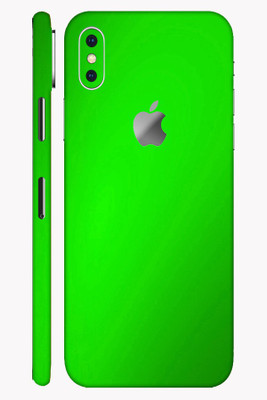 Vcare GadGets Apple iPhone XS Max Mobile Skin(Green)