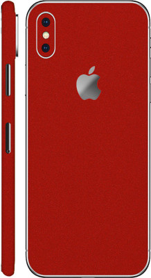Vcare GadGets Apple iPhone XS Max Mobile Skin(Red)