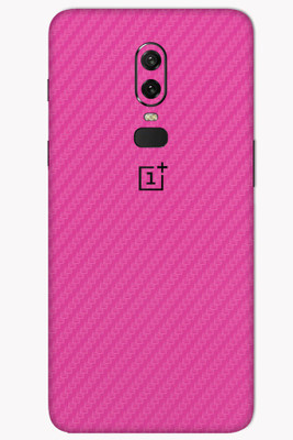 Vcare GadGets OnePlus 6 Mobile Skin(Pink)
