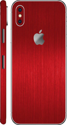 Vcare GadGets Apple iPhone XS Max Mobile Skin(Red)