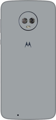 Vcare GadGets Motorola Moto G6 Mobile Skin(Silver)