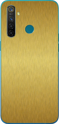 Vcare GadGets Realme 5 Pro Mobile Skin(Gold)