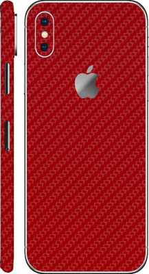Vcare GadGets Apple iPhone X/Xs 10/10s Mobile Skin(Red)