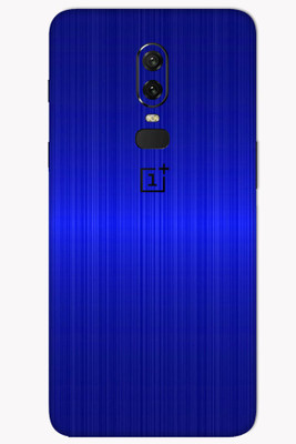 Vcare GadGets OnePlus 6 Mobile Skin(Blue)