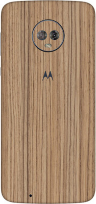 Vcare GadGets Motorola Moto G6 Mobile Skin(Wooden)