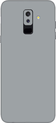 Vcare GadGets Samsung Galaxy A6 Plus Mobile Skin(Silver)