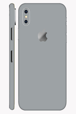 Vcare GadGets Apple iPhone X/Xs Mobile Skin(Silver)