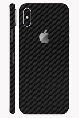 Vcare GadGets Apple iPhone X Mobile Skin(Black)