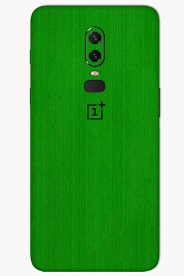 Vcare GadGets OnePlus 6 Mobile Skin(Green)