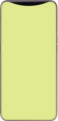 Vcare GadGets Oppo Find X Mobile Skin(Cream)