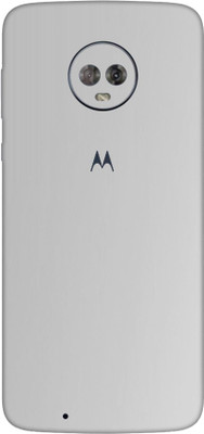 Vcare GadGets Motorola Moto G6 Mobile Skin(Silver)
