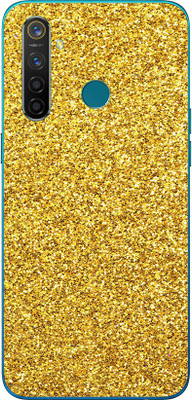 Vcare GadGets Realme 5 Pro Mobile Skin(Gold)