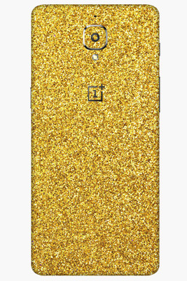 Vcare GadGets OnePlus 3 Mobile Skin(Gold)
