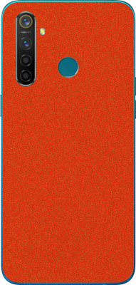 Vcare GadGets Realme 5 Pro Mobile Skin(Orange)
