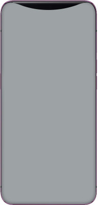 Vcare GadGets Oppo Find X Mobile Skin(Silver)