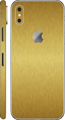 Vcare GadGets Apple iPhone XS Max Mobile Skin(Gold)