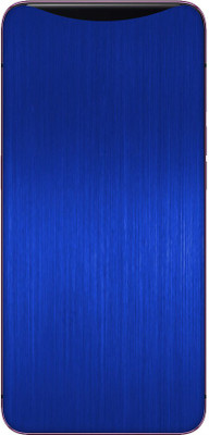 Vcare GadGets Oppo Find X Mobile Skin(Blue)