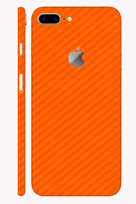 Vcare GadGets Apple iPhone 8 Plus Mobile Skin(Orange)