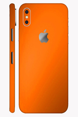 Vcare GadGets Apple iPhone XS Max Mobile Skin(Orange)