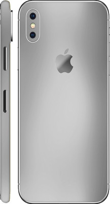 Vcare GadGets Apple iPhone XS Max Mobile Skin(Silver)
