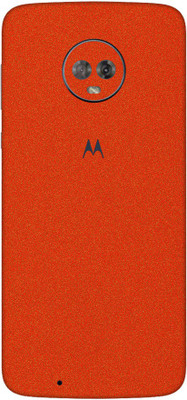 Vcare GadGets Motorola Moto G6 Mobile Skin(Orange)