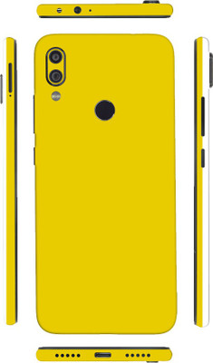 Vcare GadGets Redmi Note 7 Pro Mobile Skin(Yellow)