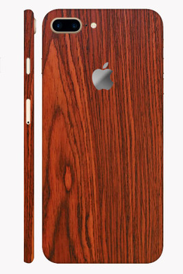 Vcare GadGets Apple iPhone 8 Plus Mobile Skin(Wooden)