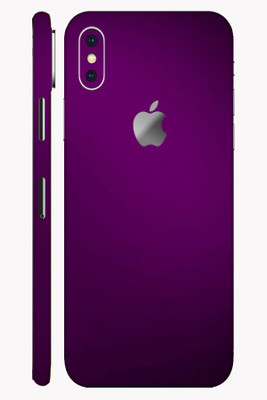 Vcare GadGets Apple iPhone X/Xs 10/10s Mobile Skin(Purple)