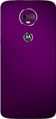 Vcare GadGets Motorola Moto E5 Plus Mobile Skin(Purple)