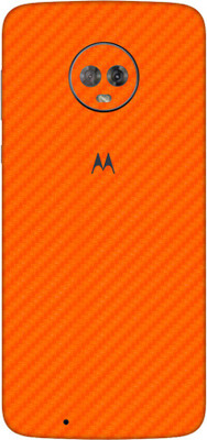 Vcare GadGets Motorola Moto G6 Mobile Skin(Orange)