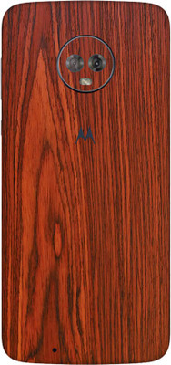 Vcare GadGets Motorola Moto G6 Mobile Skin(Brown)