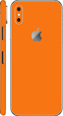 Vcare GadGets Apple iPhone XS Max Mobile Skin(Orange)