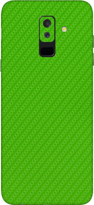 Vcare GadGets Samsung Galaxy A6 Plus Mobile Skin(Green)