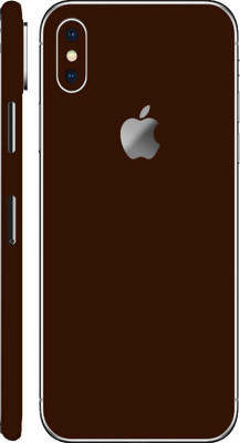 Vcare GadGets Apple iPhone X Mobile Skin(Chocolate)